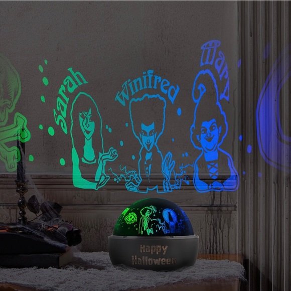 Hocus Pocus Shadow box Rotating Projector - Picture 2 of 3